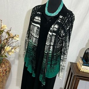 Cool concept multi media sweater by ZOZO.